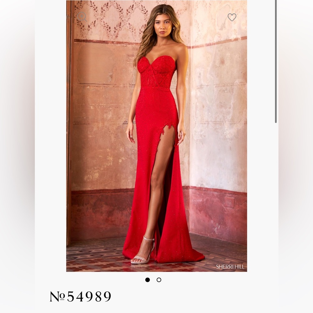Sherri Hill Prom Dress Size 00 Style 54989